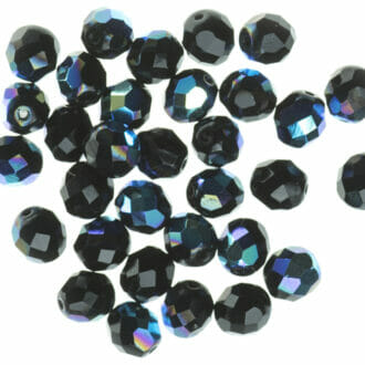 Korálek broušený, průměr 8mm, barva 23980 zušlechtěni 28701