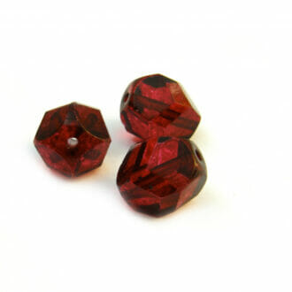 Korálek broušený, tvar šíša, průměr 12mm, barva krystal 00030, zušlechtění 45815