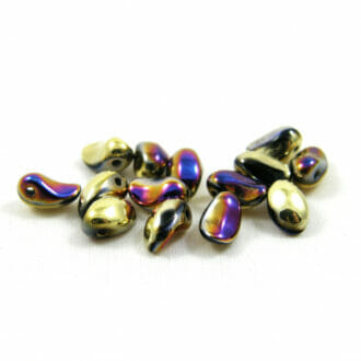 Mačkané korálky Teet 4x6mm, barva 23980/98545