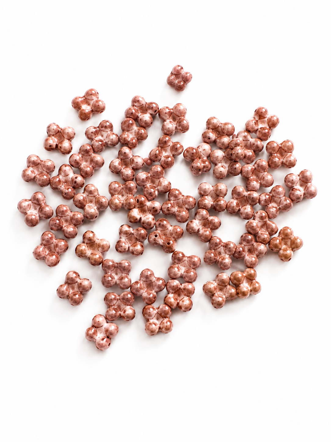 Korálek mačkaný tvar kytička - Quatro beads, dvoudírkový, rozměr 6x9 mm,barva MISH MASH 12 1 Korálek mačkaný tvar kytička - Quatro beads, dvoudírkový, rozměr 6x9 mm,barva MISH MASH 12
